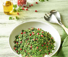 Bulgurlu maydanoz salatası