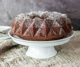 Torta di carote e cioccolato