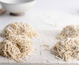 Noodles Ramen japoneses