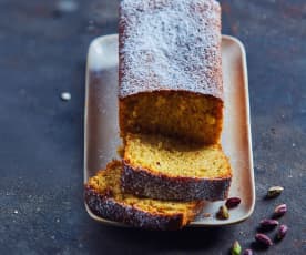 Plumcake di pane e pistacchi