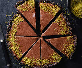 Chocoladetaart met Pistache