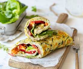 低碳水櫛瓜蛋餅