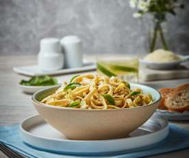 Artichoke Fettuccine Alfredo