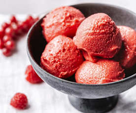 Quick Fruit Sorbet