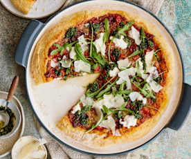 Pizza burrata