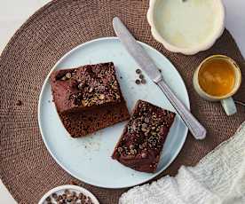 Focaccia morbida al cioccolato