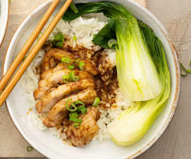 Soy Chicken with Bok Choy