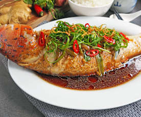 Stir Fried Whole Fish