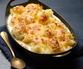 Coliflor con bechamel