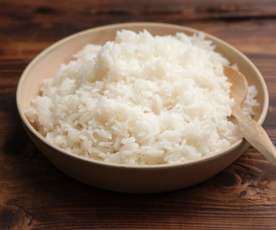 Steamed rice