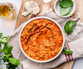 Groentensaus voor pasta