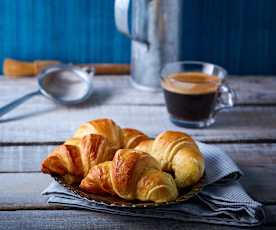 Croissant de masa brioche hojaldrada