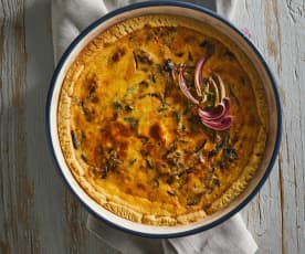 Quiche radicchio e bietole