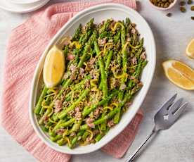 Lemon Caper Asparagus