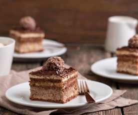 Ciasto Rocher (bez pieczenia)