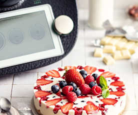 Dacquoise aux fruits rouges