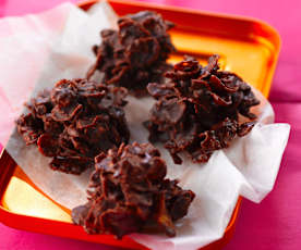 Rose del deserto al cioccolato