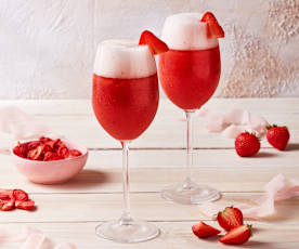 Strawberry Lemonade Mimosa