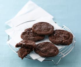 Σοκολατένια μπισκότα με chocolate chips