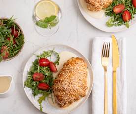 Kurczak w cieście francuskim