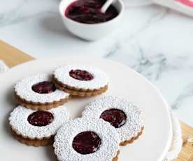 Glutensiz Reçelli Kurabiyeler