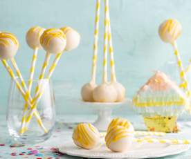 Cytrynowe cake pops