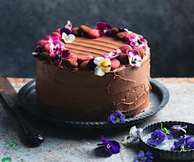 Schokoladen-Fudge-Kuchen