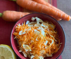 Σαλάτα λάχανο καρότο