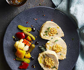 Tasca di vitello ripiena a Cottura Lenta