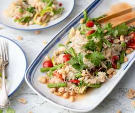 Insalata Thai con papaya