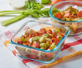 Mirepoix or Vegetables for Soup or Stew