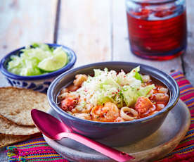 Seafood Pozole