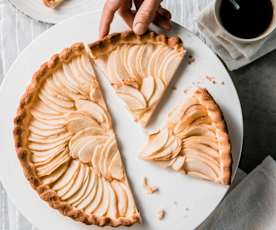 Tarte aux pommes express