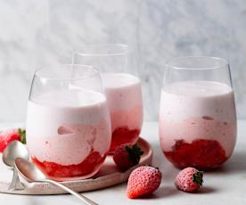 Desert rapid cu căpșune