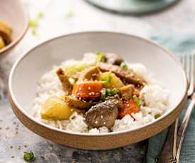 Arroz vietnamita con verduras