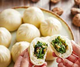 香菇菜包