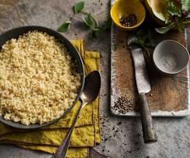 Bulgur, gekocht