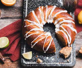 Moelleux au thé Earl Grey et glaçage à la bergamote