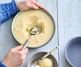 Glace à l’ananas et sucre de coco
