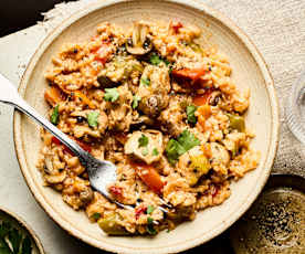 Chicken and Mushroom Rice