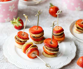 Koreczki z mininaleśników