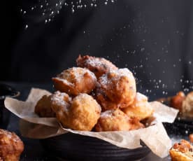 Donuts holandeses (Oliebollen)