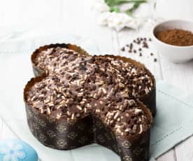 Colomba al cioccolato fondente