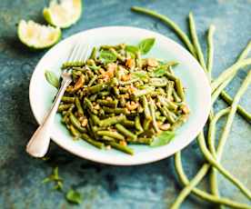 Tam Hua (Haricots verts thaïs aux cacahuètes)