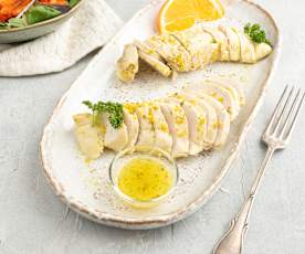 Pechuga de pavo con cítricos al vacío