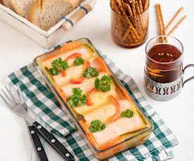 Roladki z szynki w galarecie z krojonymi warzywami (TM6)