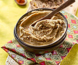 Hummus di castagne a l'orientale