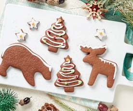 Chocolate Gingerbread Cookies