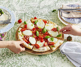 Pizza caprese