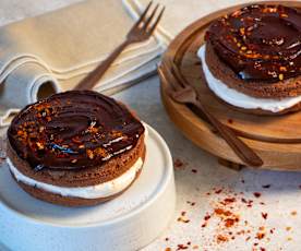 Chilli chocolate truffle cake